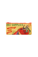 Art Supplies Pencil Case