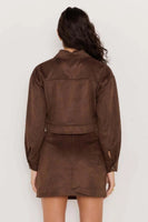 Aston Suede Mini Skirt