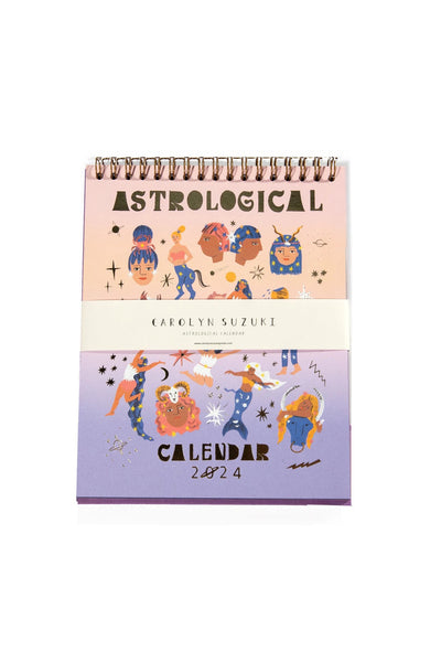 Astrological 2024 Desktop Calendar