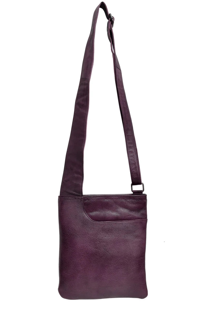 Athena Crossbody Eggplant – SF Siren