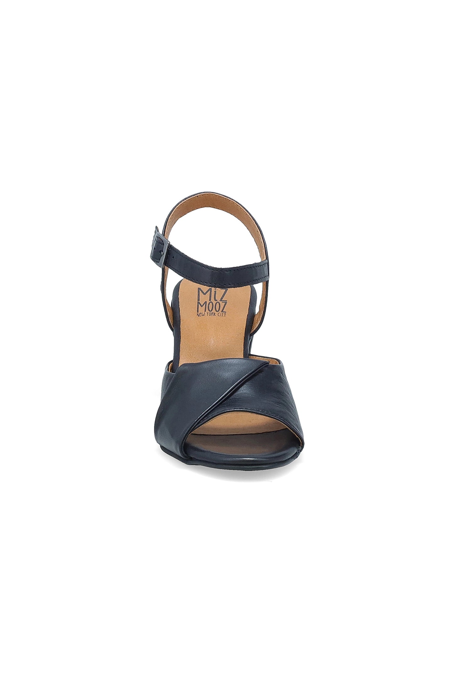 Attie Peep-Toe Heel Black