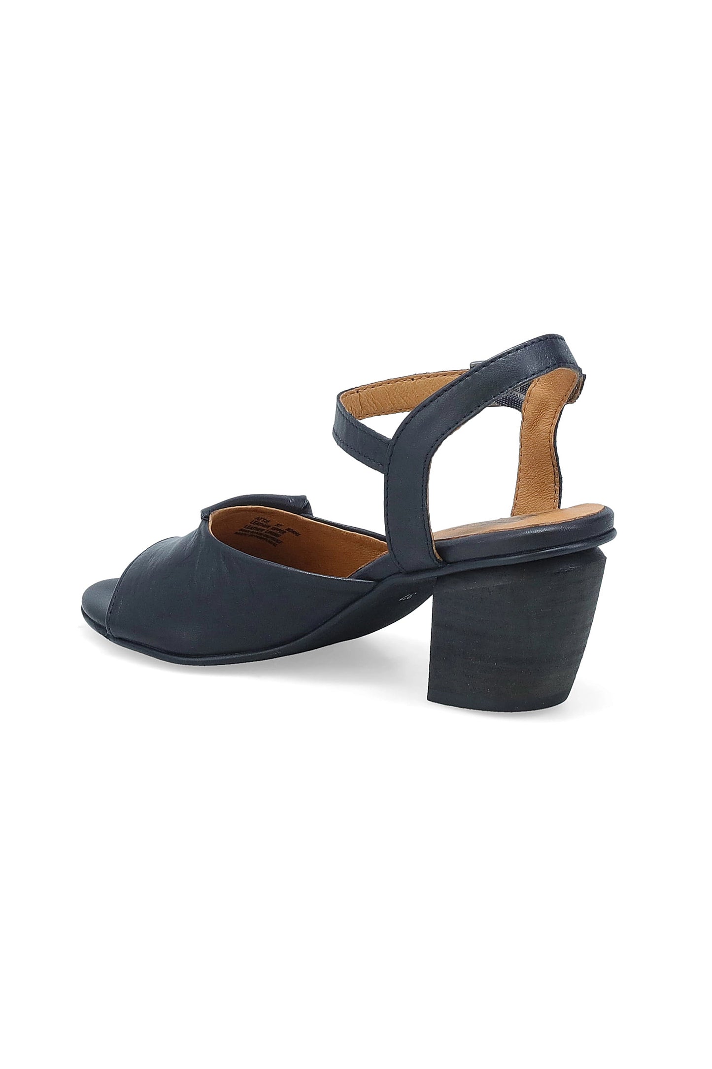 Attie Peep-Toe Heel Black