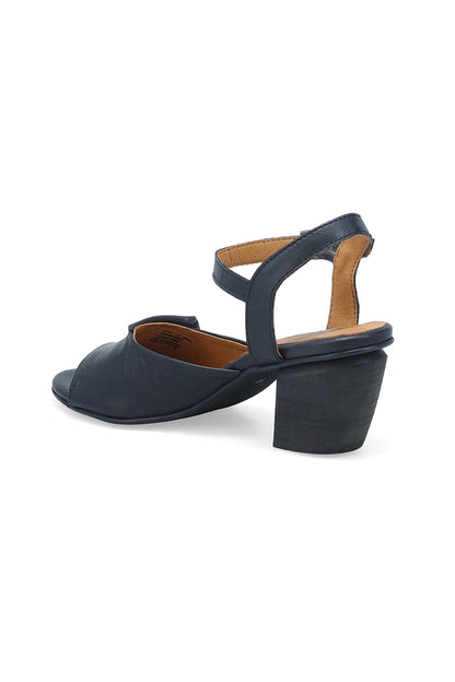 Attie Peep-Toe Heel Black