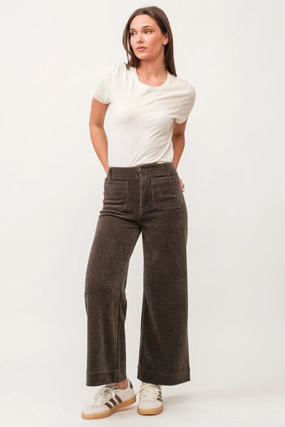 Audrey Chenille High Rise Pants