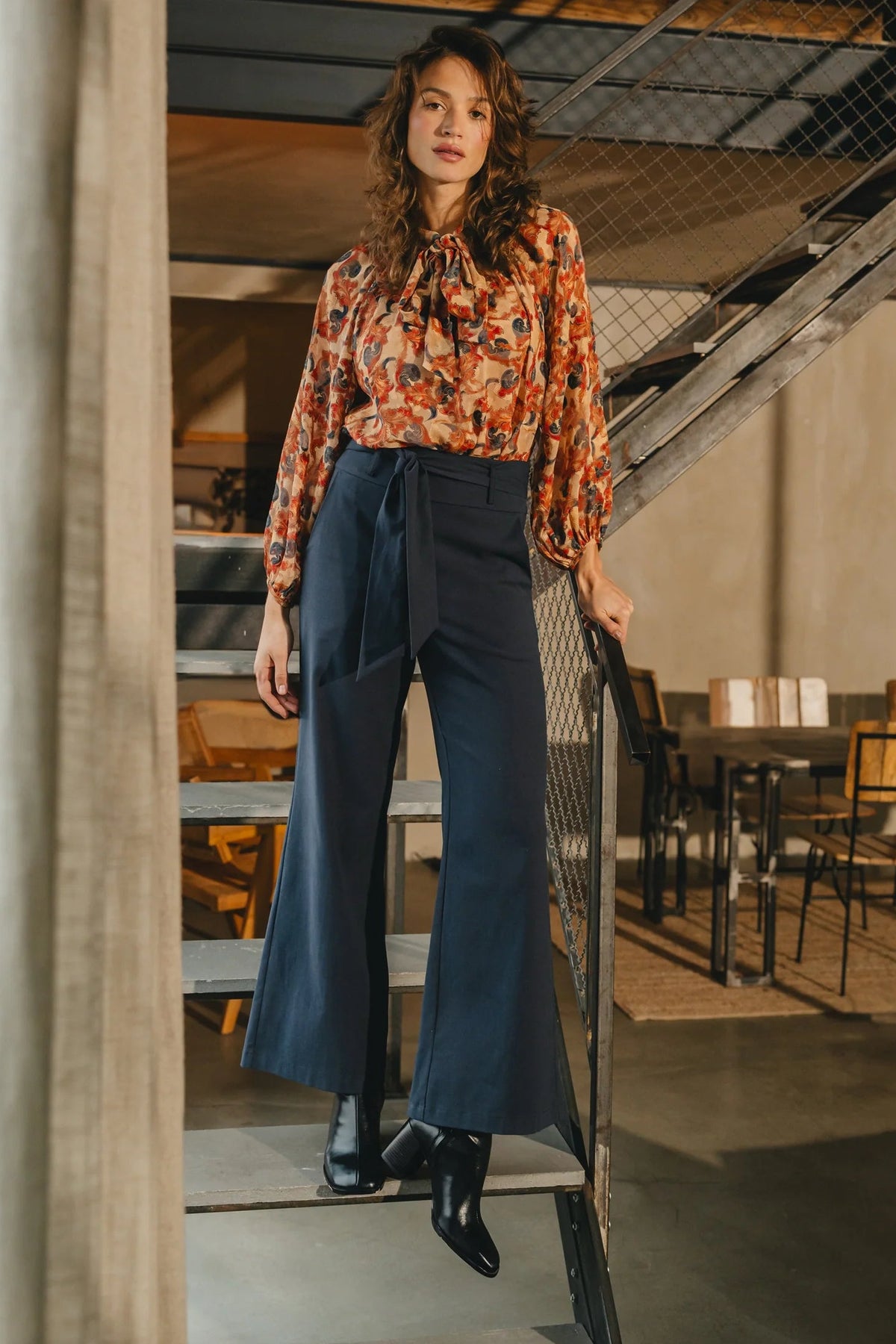 Annie Tie Neckline Blouse