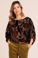 Burnout Bloom Blouse