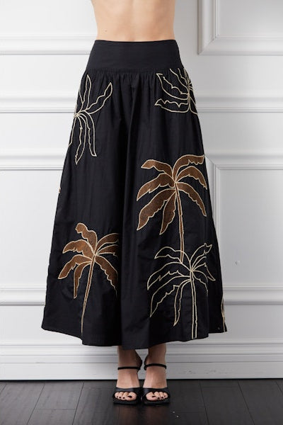 Nuri Palm Tree Skirt