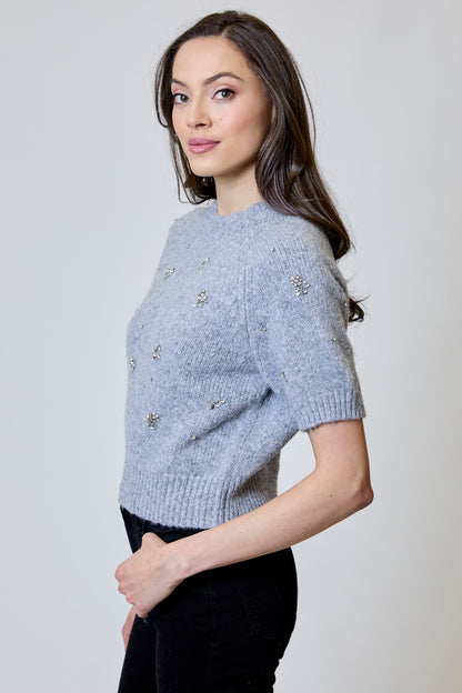 EMB SS PULLOVER