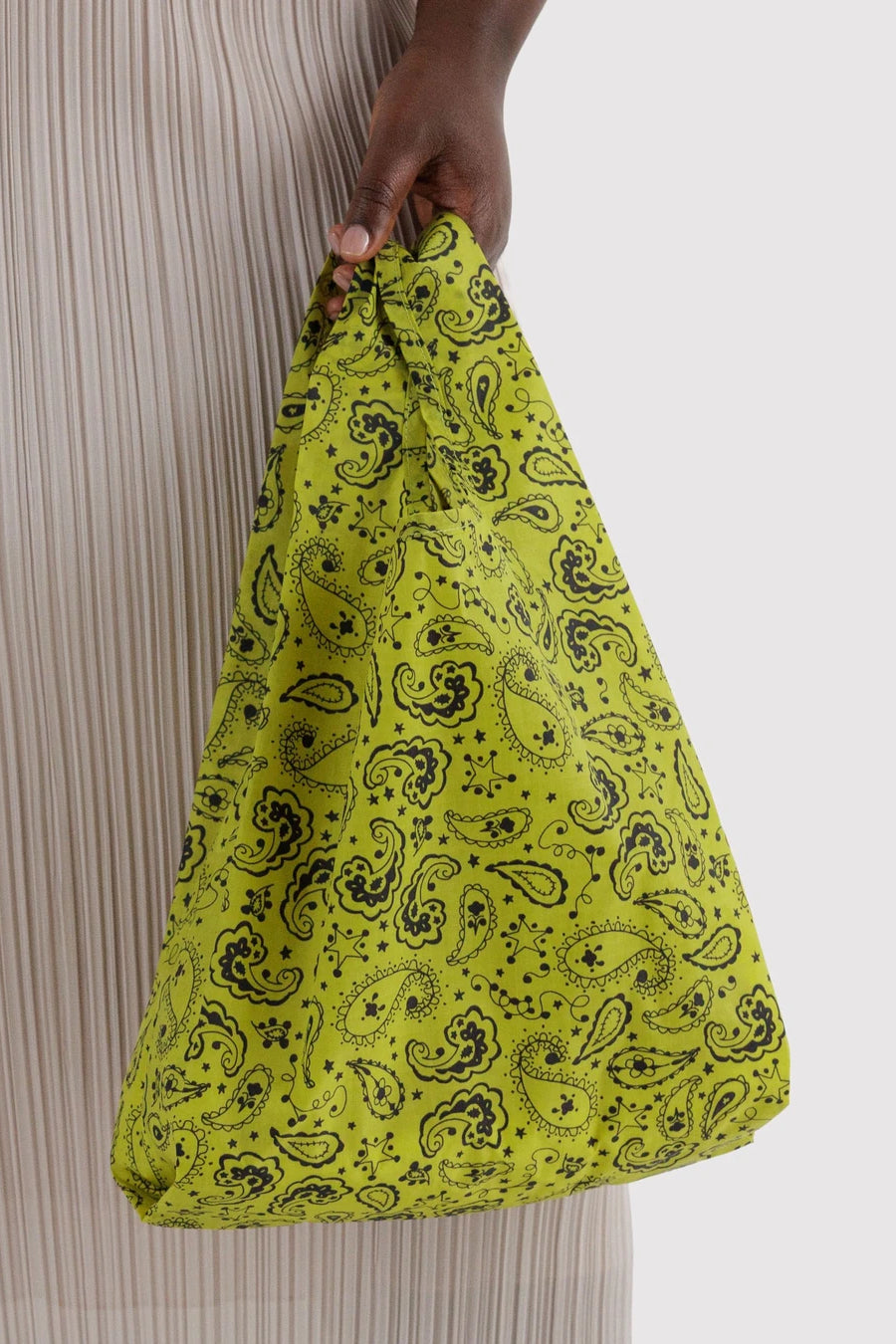 Baby Baggu Chartreuse Paisley