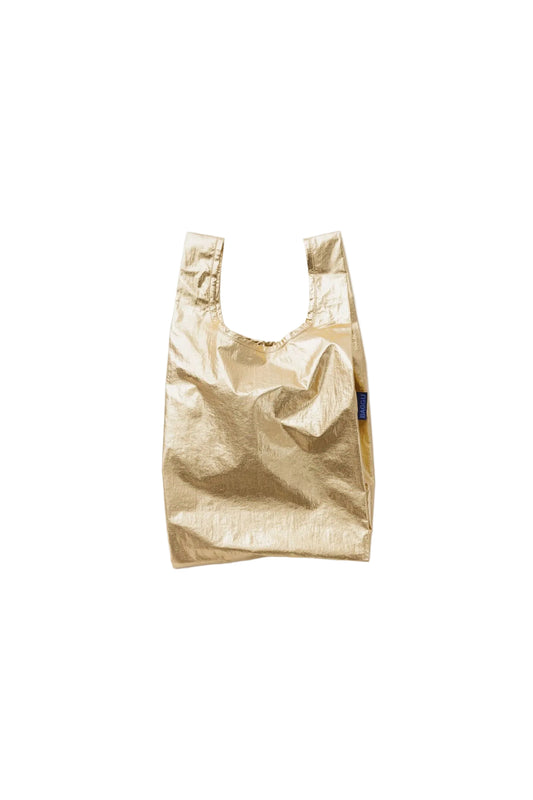 Baby Baggu Gold Metallic