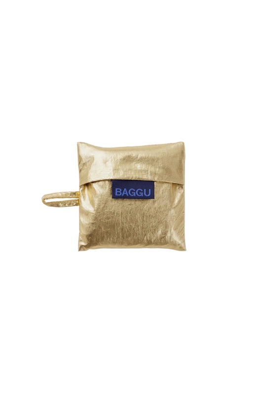 Baby Baggu Gold Metallic