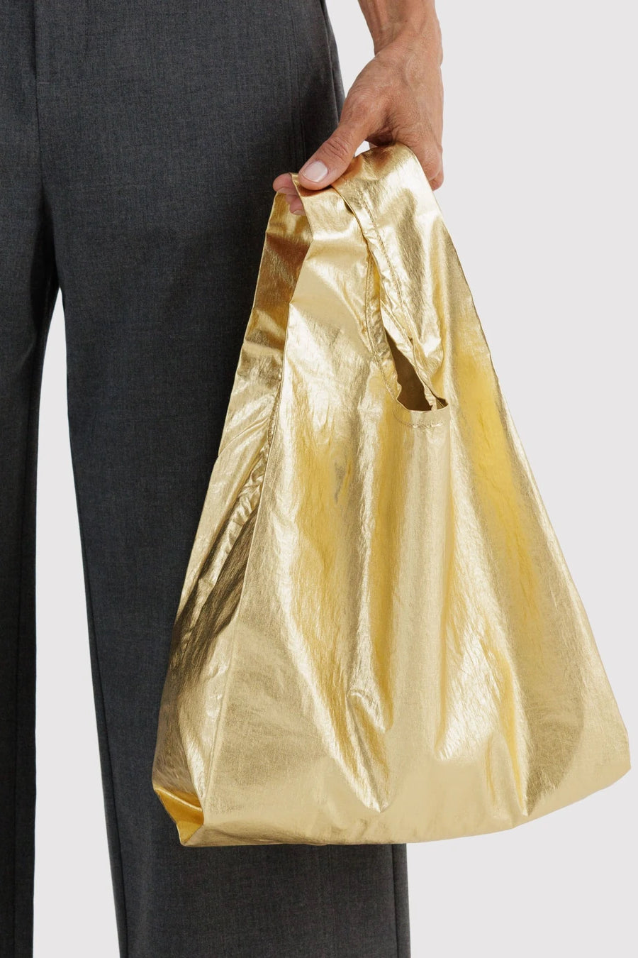 Baby Baggu Gold Metallic
