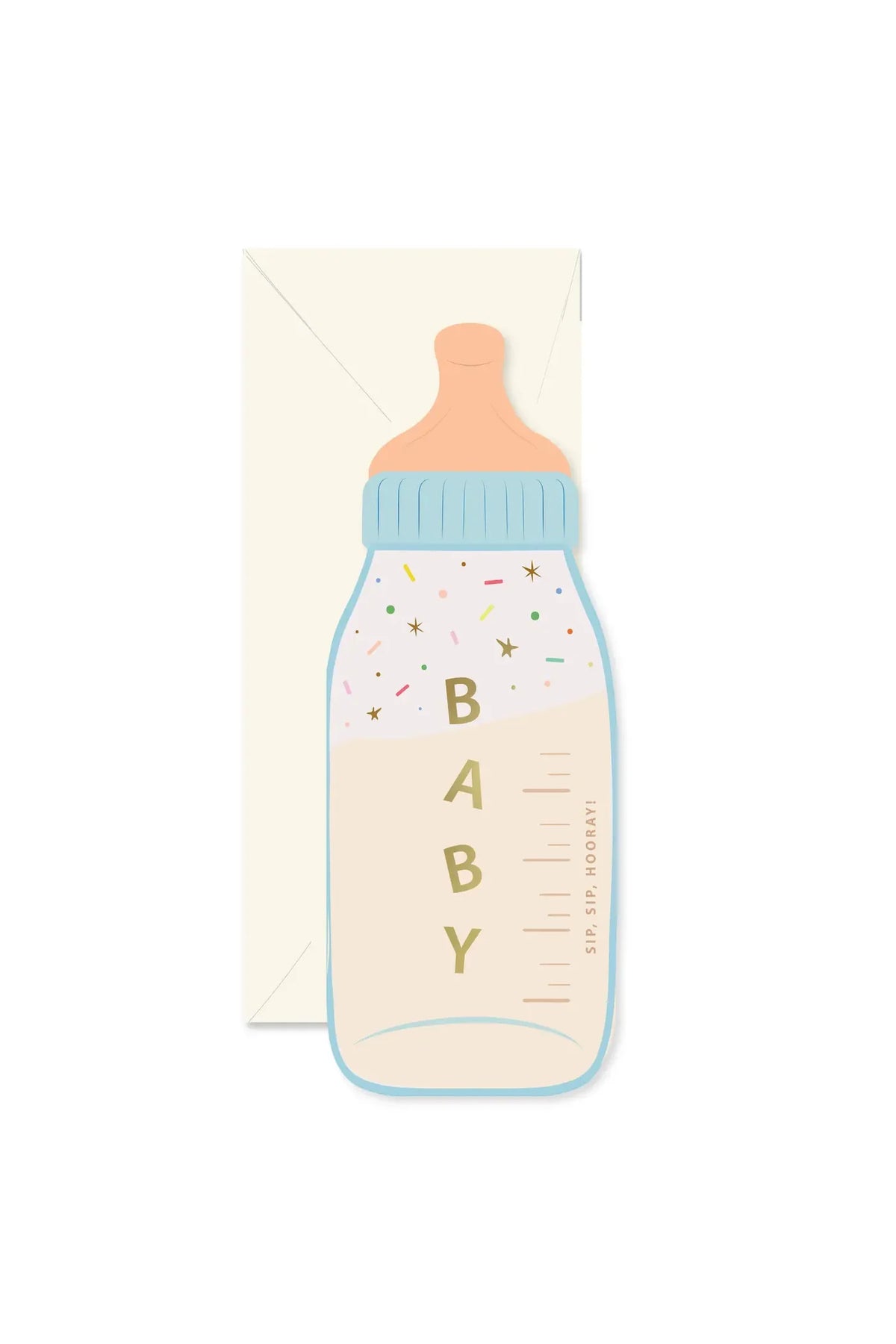 Baby Bottle Card