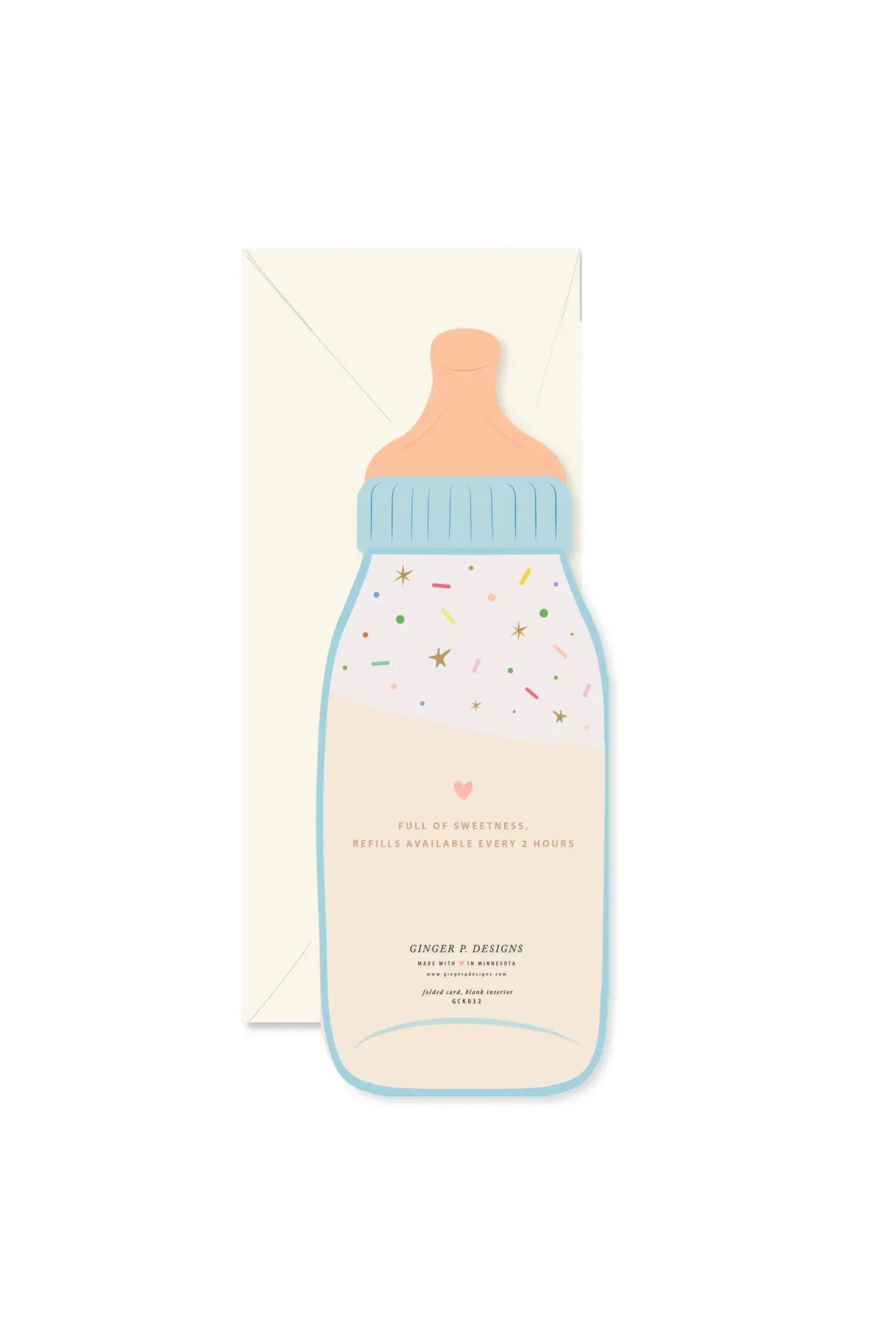 Baby Bottle Card