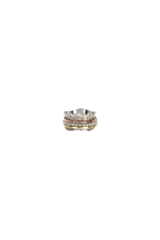 Bali Style Spinner Ring