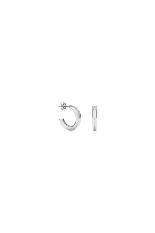 3/4" Basic Hoop Silver