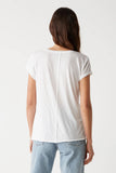 Baxter V-Neck Tee White