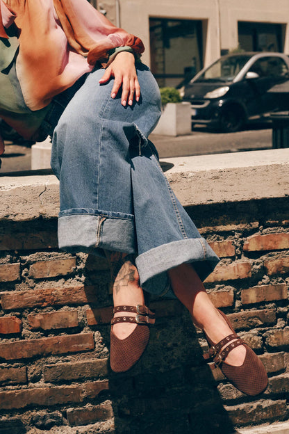 Baylee Grommet Ballet Flats