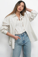 Beatrix Twofer Stripe Oversized Shirt