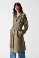 Belinda Linen Coat