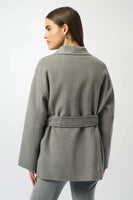 Belted Shawl Collar Coat
