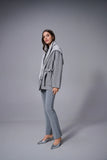 Belted Shawl Collar Coat