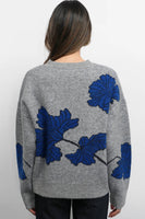 Bennett Intarsia Flower Sweater