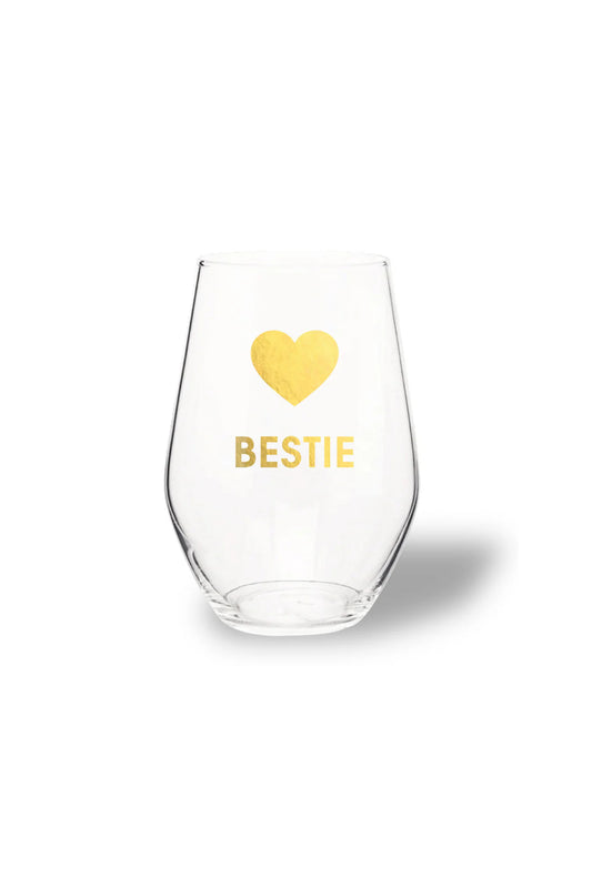Bestie Wine Glass