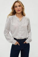 Bethel Striped Button Down Shirt