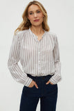 Bethel Striped Button Down Shirt