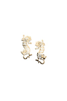 Bianca Tiger Drop Earrings