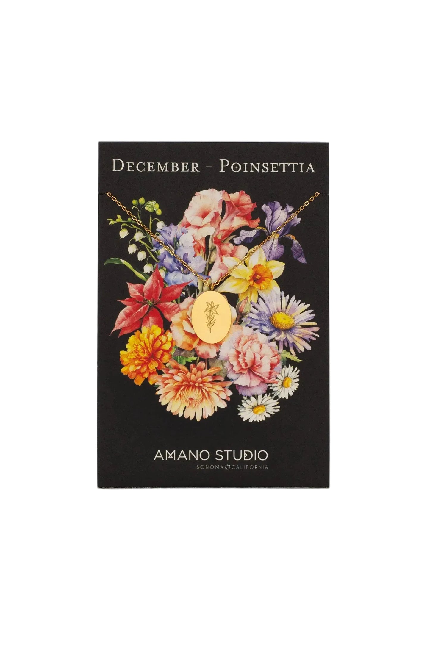 Birth Flower Necklace