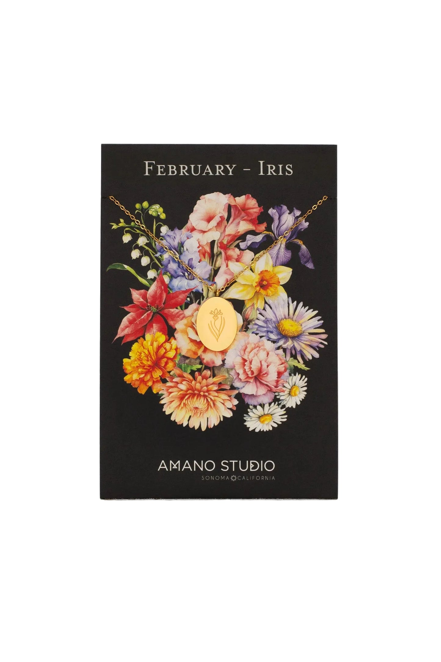 Birth Flower Necklace