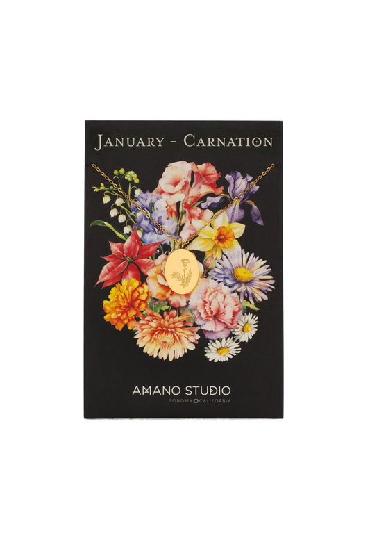 Birth Flower Necklace