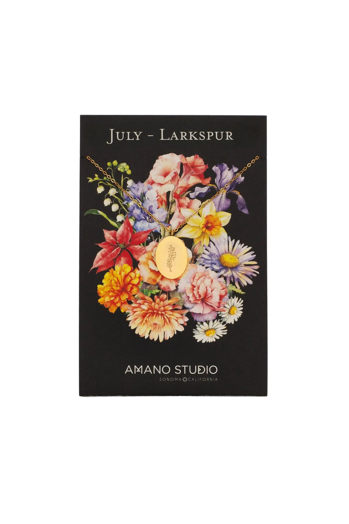 Birth Flower Necklace