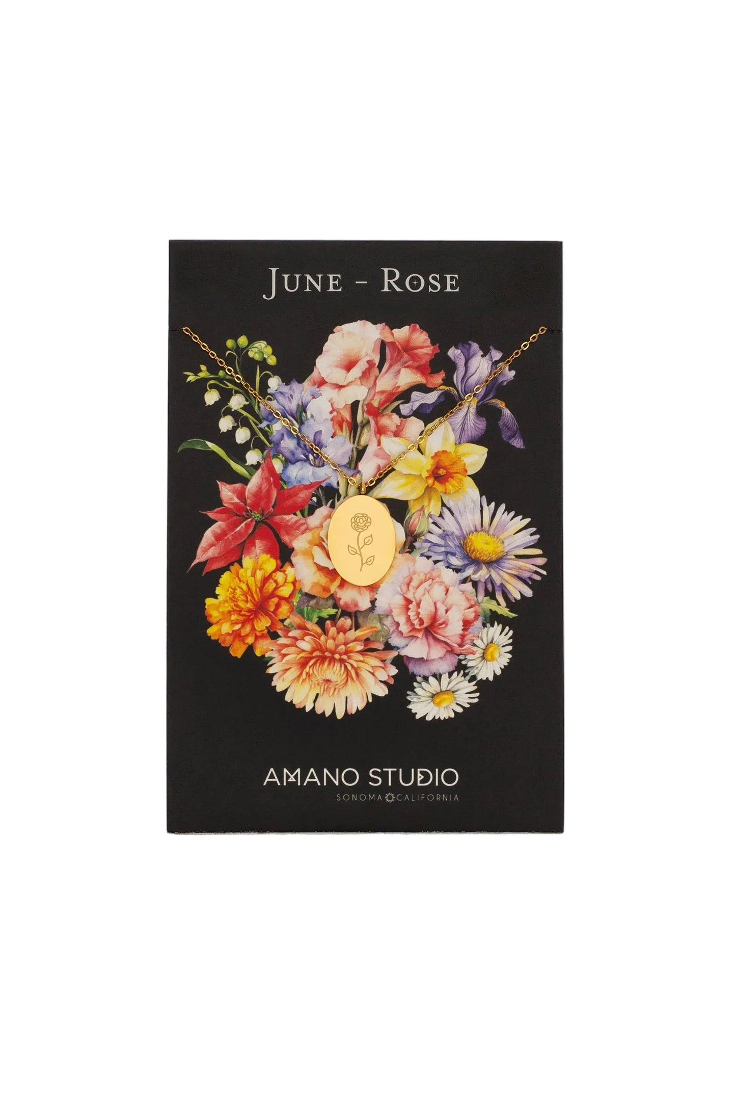 Birth Flower Necklace