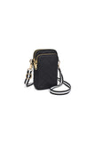 Black Divide & Conquer Quilted Crossbody