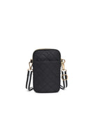 Black Divide & Conquer Quilted Crossbody