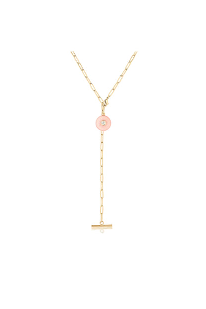 Bon Bon Pink Jade Charm