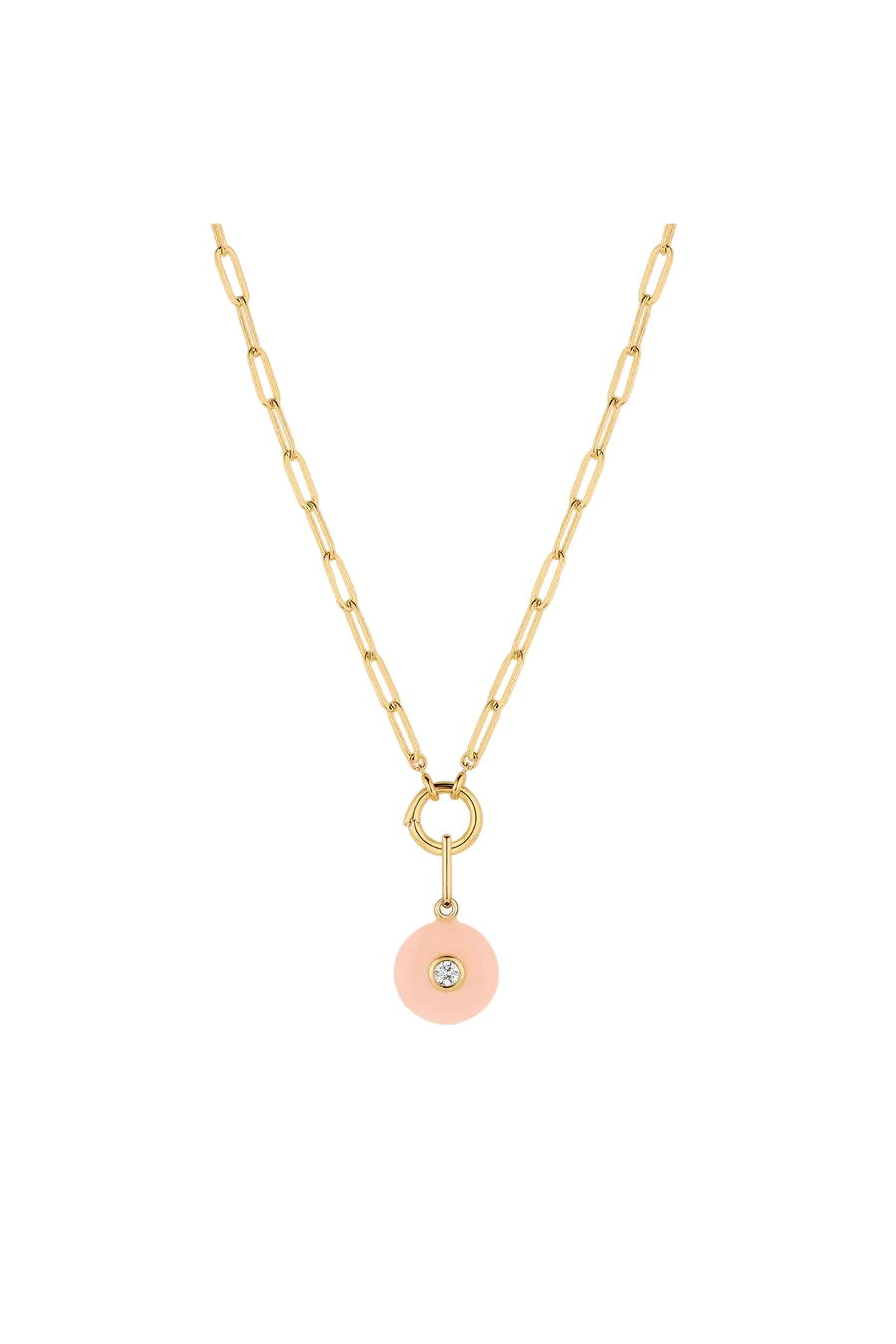 Bon Bon Pink Jade Charm