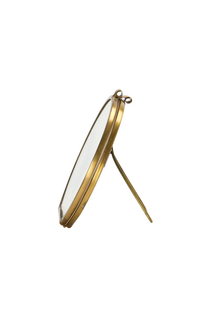 Brass and Glass Photo Frame