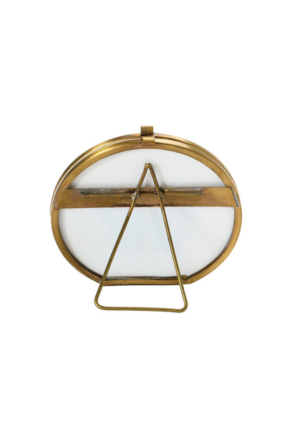 Brass and Glass Photo Frame