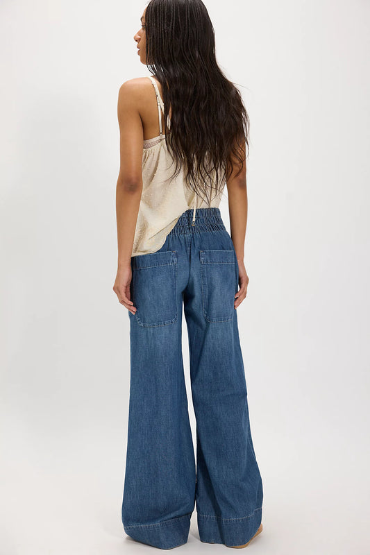 Breezy Denim Pull-On Jeans