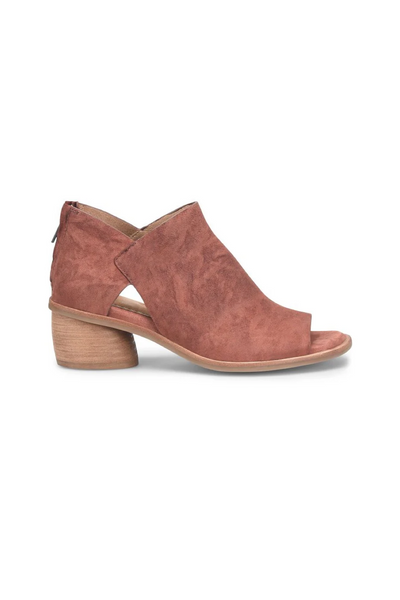 Brick Carleigh Peep Toe Bootie