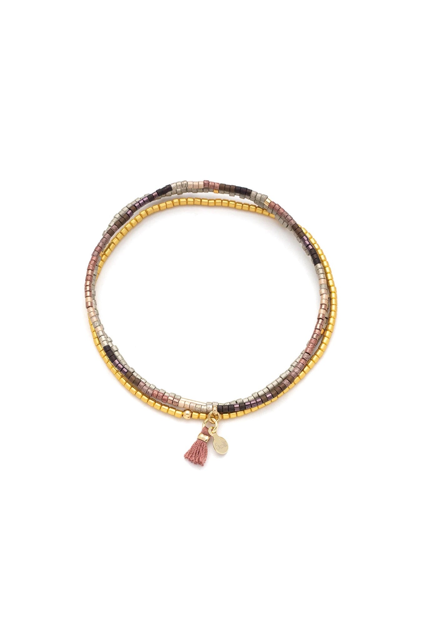 Chromacolor Miyuki Bracelet Trio Bronze Multi
