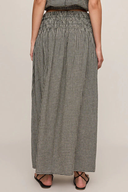 Brooke Gingham Maxi Skirt
