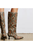 Brown Snake Carlos Boot