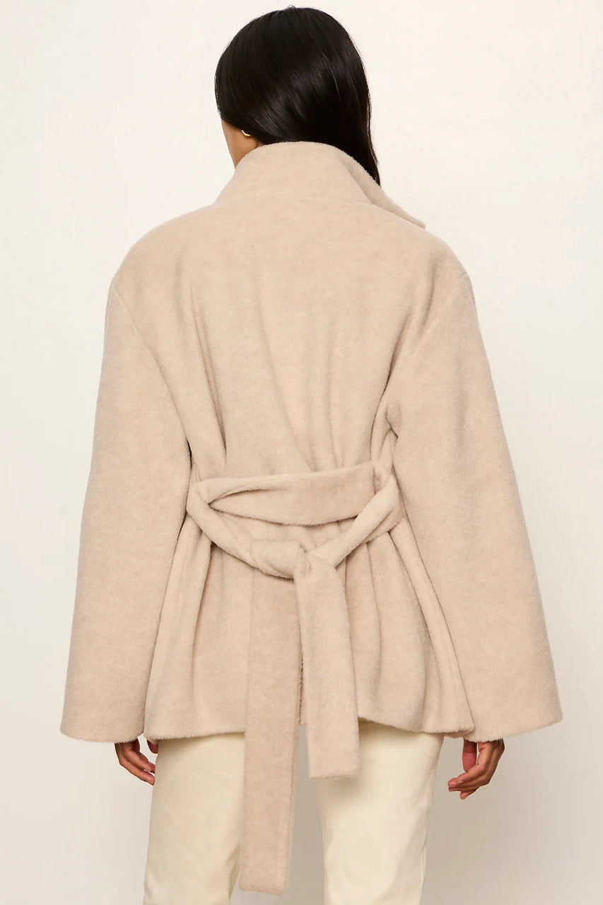 Bundled Wool Coat