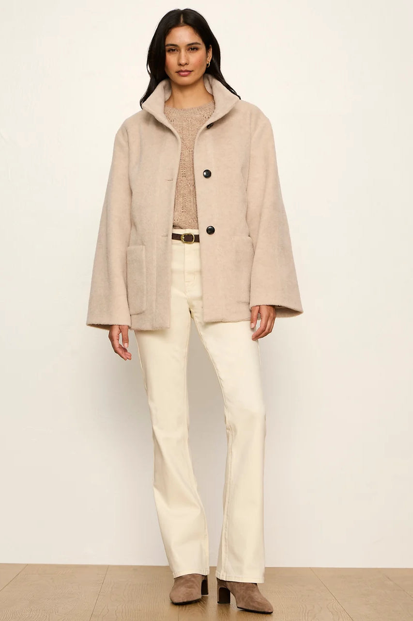 Bundled Wool Coat
