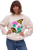 Butterfly Garden Crewneck Sweatshirt